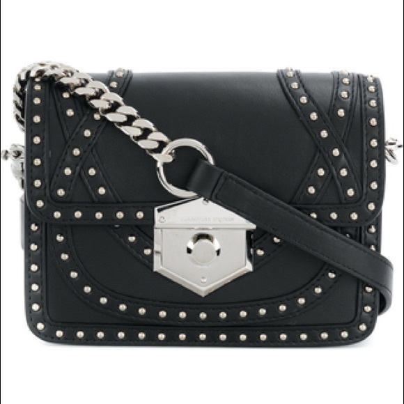 NEW❤️Alexander McQueen❤️Studded Shoulder bag - Picture 1 of 8